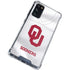 University of Oklahoma White Jersey Galaxy S20 FE Clear Case